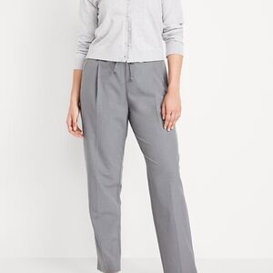 Gray Women's Straight-Leg Pants